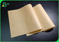 Papier en bambou non blanchi recyclable de Brown emballage de pulpe pour des enveloppes de sac