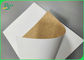 Emballage alimentaire imprimable de papier de dessus de la catégorie comestible 250gsm 300gsm de dos blanc de Papier d'emballage