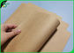 Bon carton de Papier d'emballage de Vierge de couleur de Brown de résistance à la traction pour le sac de empaquetage de luxe