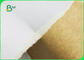 papier compostable de 200gsm 250gsm emballage pour le plateau 790mm de nourriture 890mm Signle enduit