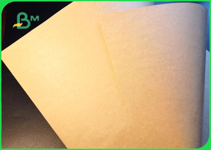 Papier d'emballage blanc qui respecte l'environnement de catégorie comestible de Brown de pulpe de Vierge avec le bon prix