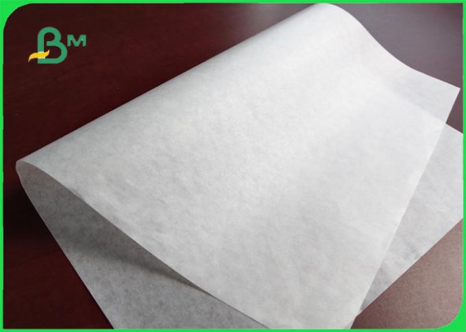 Livre blanc de la catégorie comestible 28gsm 30gsm MG Papier d'emballage qui respecte l'environnement pour des sacs pour les aliments de préparation rapide