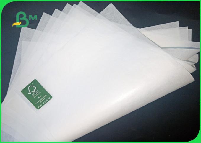 Résistance à hautes températures 45 de catégorie comestible et papier blanc de 50gram MG emballage en petit pain