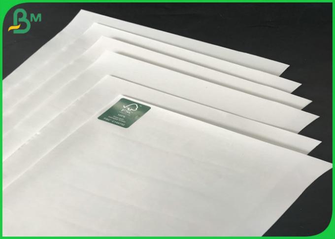 Évaluez le papier d'imprimerie blanc d'aa 869mm 889mm 50gsm 55gsm 60gsm pour la magazine