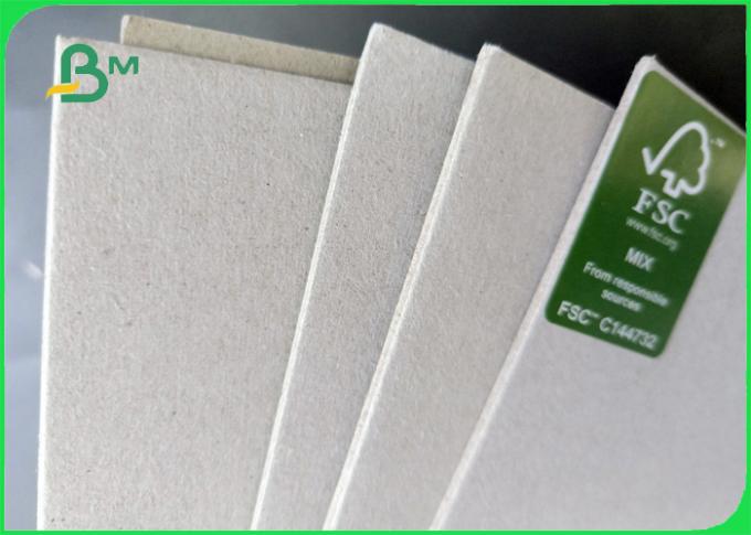 Bon carton gris de résistance d'humidité Gris 1.5mm/1.7mm/1.9mm dans la largeur 70*100mm
