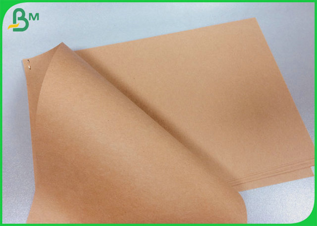80g FDA a certifié le petit pain de papier de Brown emballage pour faire des sacs en papier