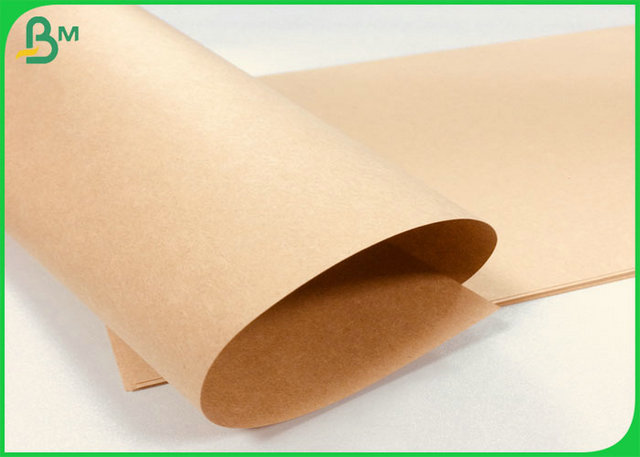 80g FDA a certifié le petit pain de papier de Brown emballage pour faire des sacs en papier