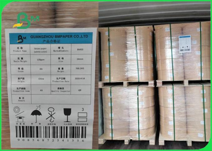 papier d'emballage de catégorie comestible de 60gsm 120gsm pour les jus 13.7MM biodégradable 14MM 15MM