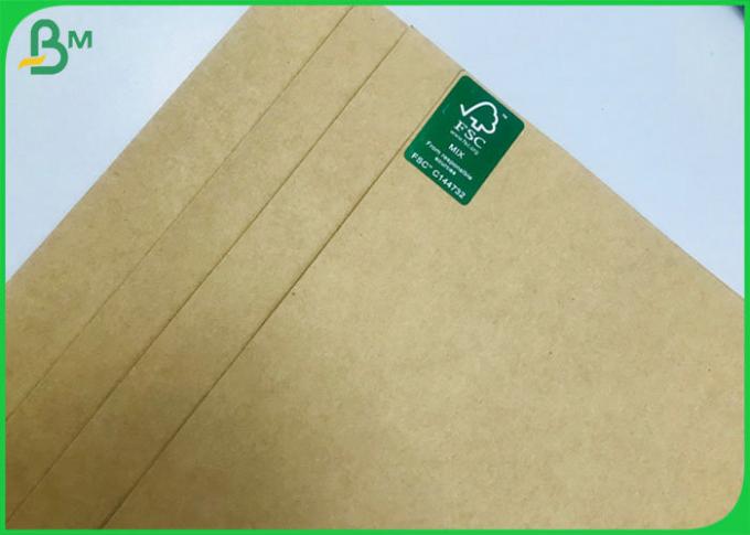 Largeur de papier de Rolls 42gsm 45gsm 50gsm Brown Papel Papier d'emballage 110cm 125cm de catégorie comestible