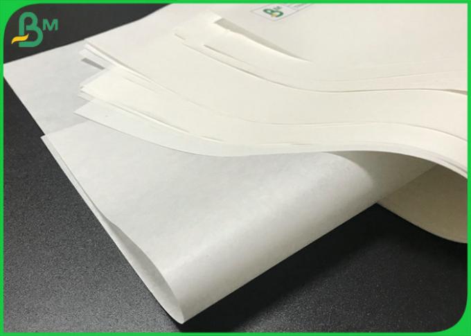 le papier d'emballage blanc FDA de nourriture de 30G 35G a certifié le papier d'emballage Rolls pour l'emballage de dessert