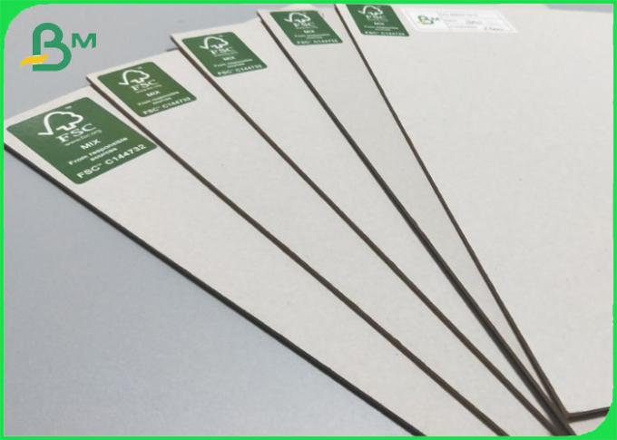 Carton gris gris étanche à l'humidité non-enduit pour la couverture de empaquetage de boîte et de livre