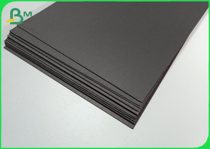 feuilles noires non-enduites de papier de carton de rigidité de 250gsm 300gsm