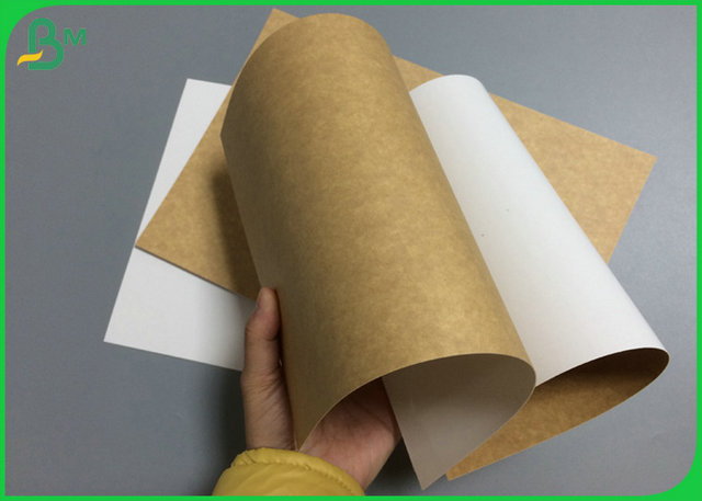 blanc 325gsm enduit sur le papier de carton de Brown Papier d'emballage de catégorie alimentaire