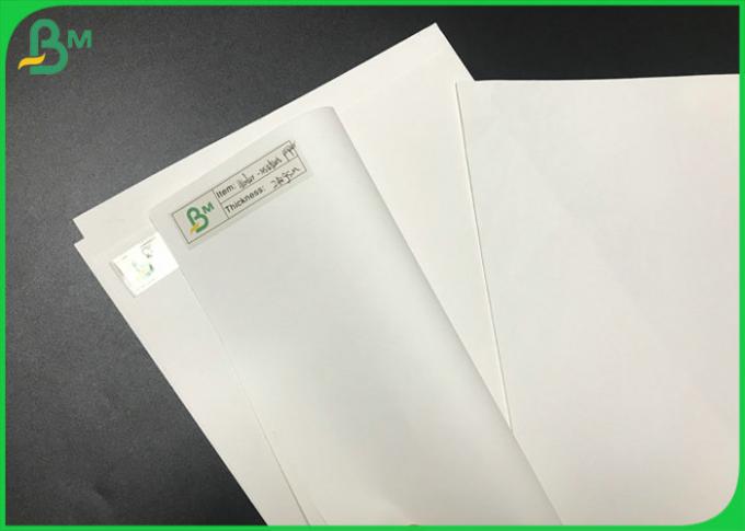300um imperméable 350um pp épais a enduit Matte White Polypropylene Synthetic Paper