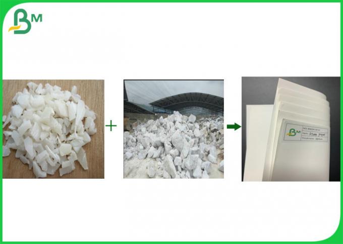papier en pierre blanc de douceur de 300g 450g pour des magazines imperméables/réutilisées