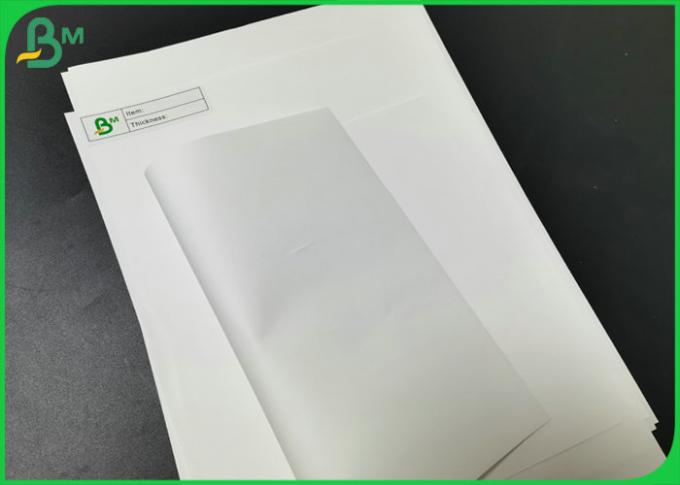 Feuille synthétique de papier de polypropylène blanc de taille de l'impression offset SRA3 320 * 450mm