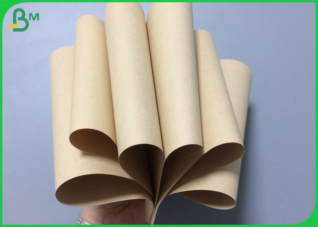 Matériel réutilisé par petit pain en bambou extérieur doux de papier d'emballage de pulpe de 115gsm 140gsm