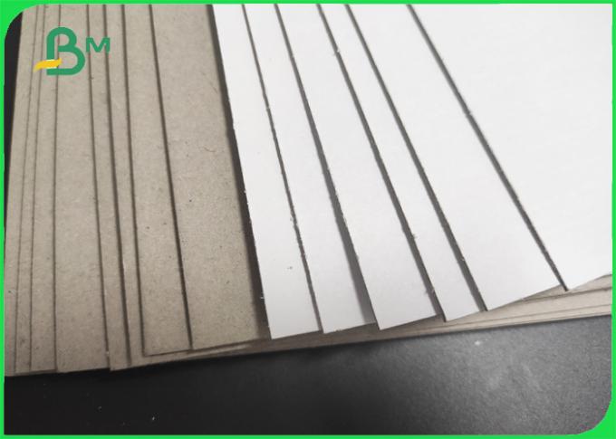 Papier de panneau entièrement recyclable de duplex Grey Board stratifié 700gsm 800gsm