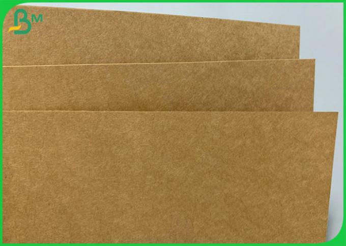 la catégorie comestible de Brown Papier d'emballage de la rigidité 350g empaquettent la boîte à nourriture de 70 x de 100cm