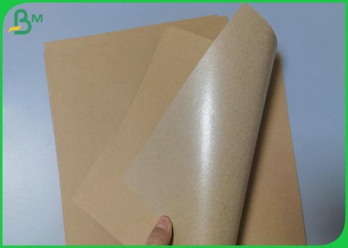 80gsm stratifié par PE latéral simple à 300gsm a réutilisé le papier Rolls de Brown emballage