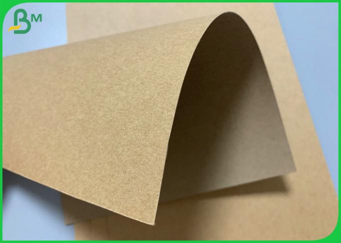 Bon papier moyen de revêtement de la rigidité 125gsm 150gsm Brown Papier d'emballage pour la boîte ondulée