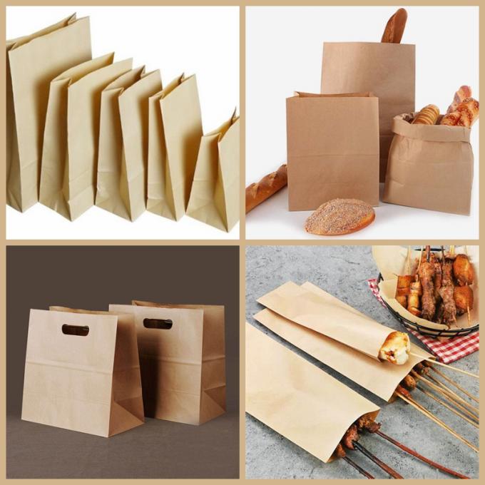 papier d'emballage de brun de sac de catégorie comestible