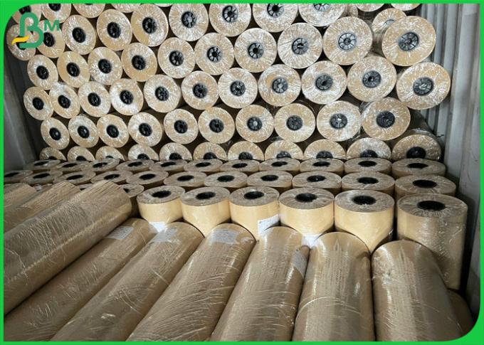 papier de 480mm x de 210m 50gsm 60gsm Brown emballage pour le sac à provisions