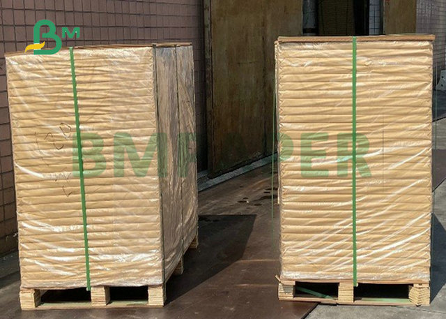 80# 100# côté doublé 25 x 38 par pouces a enduit le papier brillant de Couche pour l'impression offset