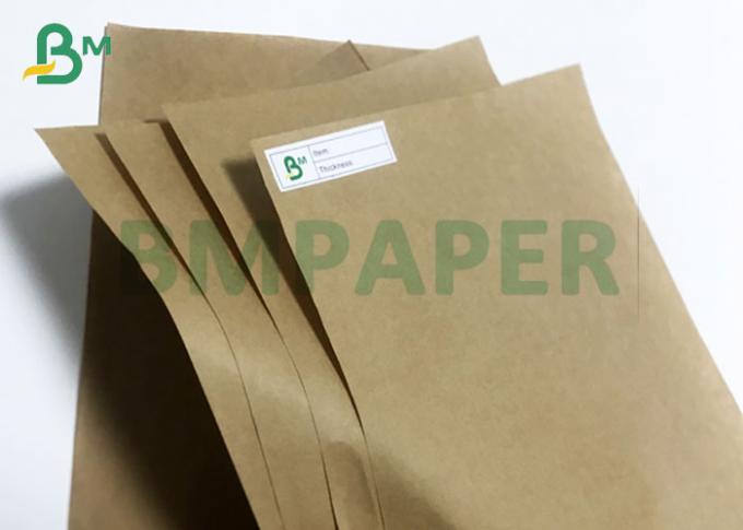 métier extensible non blanchi épais de sac à 70gsm 80gsm Rolls de papier pour des sacs de ciment