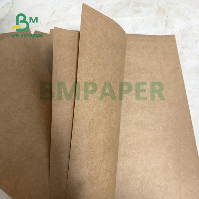feuilles Larme-résistantes de papier de revêtement de 70gsm Brown Papier d'emballage pour des sacs de ciment