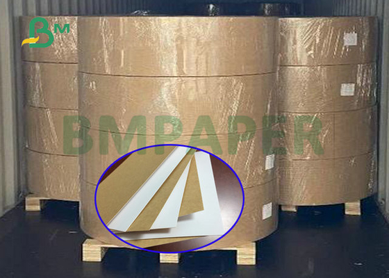 325gsm 31" haut carton supérieur blanc de métier de catégorie comestible de résistance de larme pour la gamelle