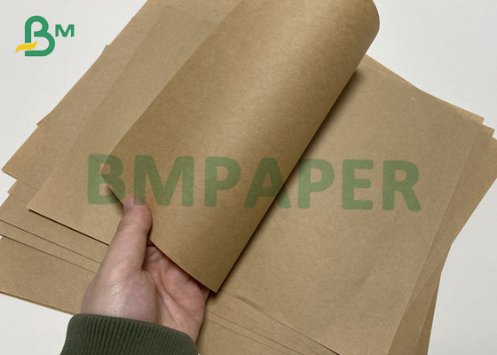 Papier d'emballage de sac expansible pour la catégorie comestible empaquetant la couleur 70gsm de Brown