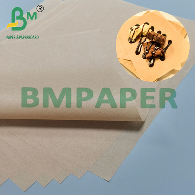 34 g 635 mm de largeur Papier de peinture non blanchi de qualité alimentaire avec silicone antigraisse