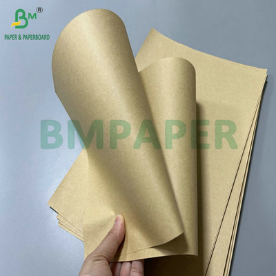 100g 120g papier kraft brun imprimable à double face pour sac d'enveloppe 80cm 90cm bobine