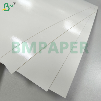 Peinture PET blanche en papier de service alimentaire pour plaque de papier résistant à la graisse