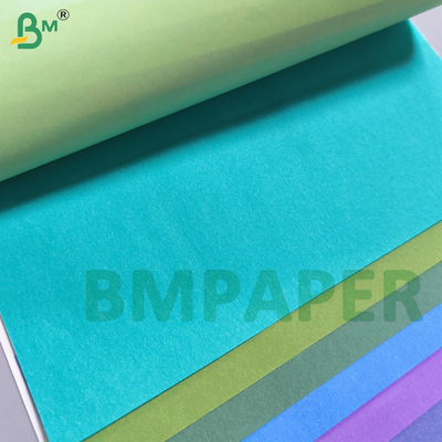 40 gm - 100 gm papier textile parchement de couleur pour tube de papier bobbin