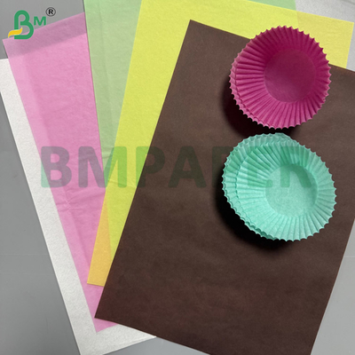 Papier coloré 40gsm facile à démouler pour la fabrication de moules à muffins, matière première