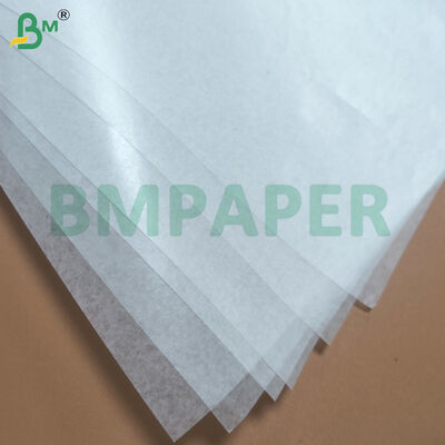 Papier cristal blanc 38 - 90 g/m² pour emballage alimentaire, résistant aux graisses et à l'huile