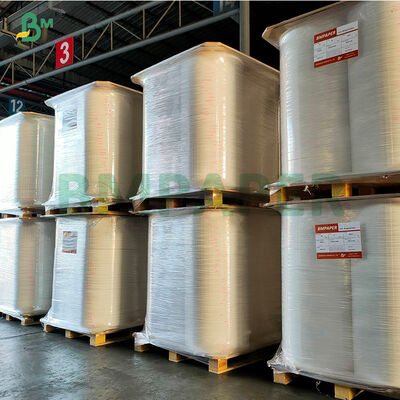 28g de papier kraft blanc imprimable pour les aliments pour les baguettes à envelopper individuellement