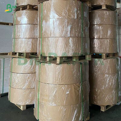 Papier blanc biodégradable 65 g/m² 70 g/m² à résistance à l'état humide pour étiquettes de bière