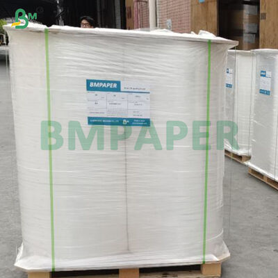 Papier d'emballage pour pailles blanc 28 grammes, bonne résistance à la traction, sans azurant optique