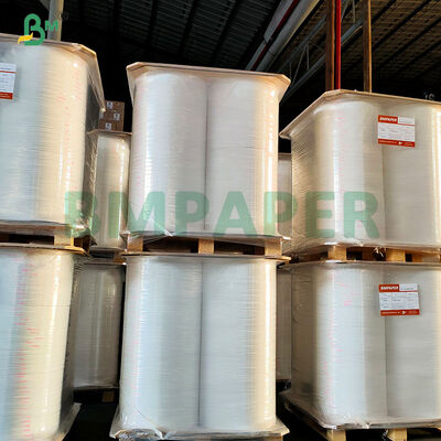 24 gm 28 gm papier enveloppé en paille blanche lisse pour emballage individuel de paille