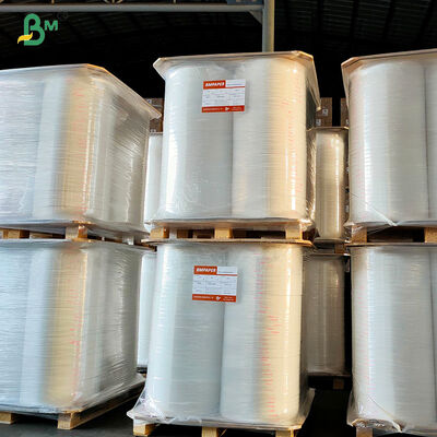 28 grammes de papier d'emballage de paille blanc de qualité alimentaire 32 mm 35 mm 37 mm largeur rouleau