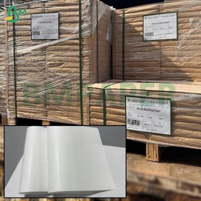 35 gm 38 gm MG Machine à papier kraft blanchi Feuilles de papier brillant à une face vitrées 30 cm x 60 cm