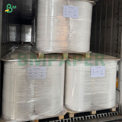 Papier d'emballage de paille blanc imprimable de 24g, 26g, 28g pour emballage personnalisé de marque