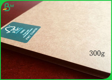 panneau non-enduit de revêtement de 300GSM Brown Papier d'emballage sans impuretés pour envelopper des fleurs