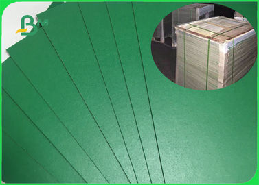 Tableau de reliure de livres de couleur verte Bonne rigidité pour le dossier personnalisé