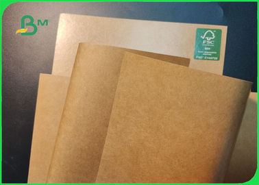 Approuvé par le FDA la Vierge 160gsm + 10g a enduit le petit pain de papier de Brown emballage pour la tasse de papier