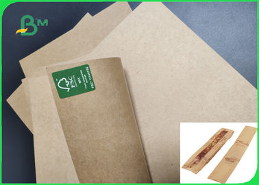 Papier d'emballage de nourriture d'Oilproof 30gsm 40gsm pour la baguette française de haute résistance