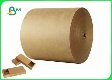 Le papier de Brown emballage de catégorie comestible pour emportent la larme 300gsm résistant 350gsm de boîtes